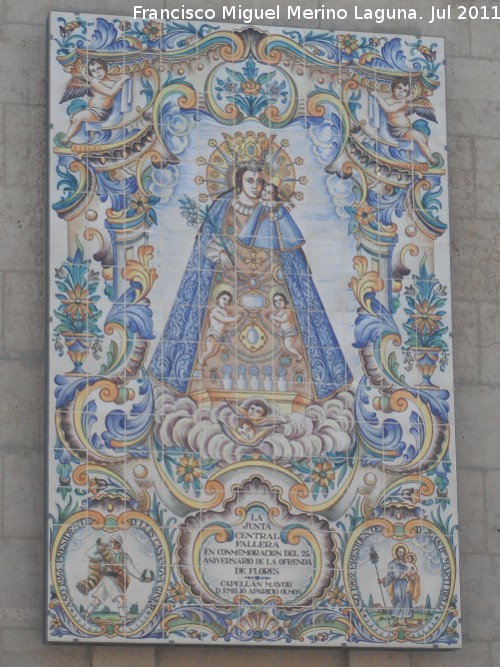 Baslica de los Desamparados - Baslica de los Desamparados. Azulejos