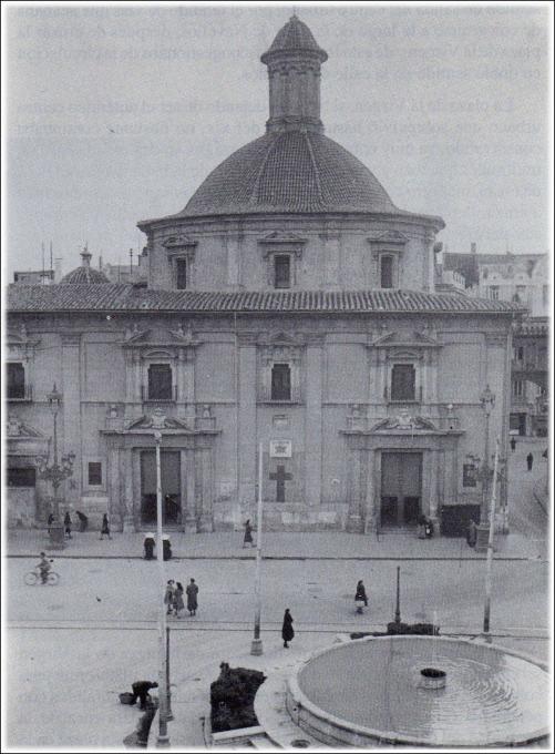 Baslica de los Desamparados - Baslica de los Desamparados. Foto antigua