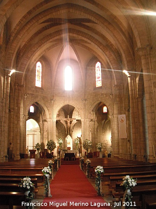 Iglesia de Santa Catalina Mrtir - Iglesia de Santa Catalina Mrtir. Nave central