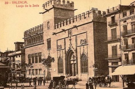 Lonja de la Seda - Lonja de la Seda. 1910