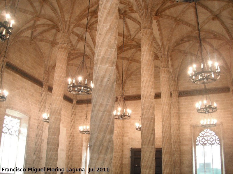 Lonja de la Seda - Lonja de la Seda. Interior