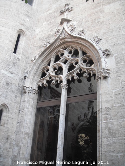 Lonja de la Seda - Lonja de la Seda. Ventana