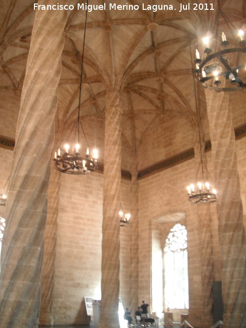 Lonja de la Seda - Lonja de la Seda. Interior