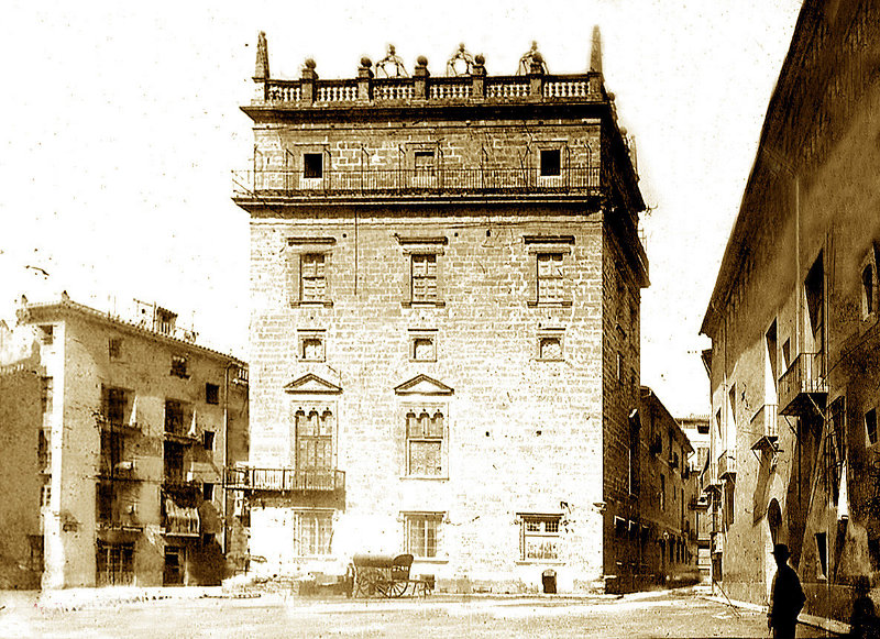 Palacio de la Generalidad Valenciana - Palacio de la Generalidad Valenciana. 1865