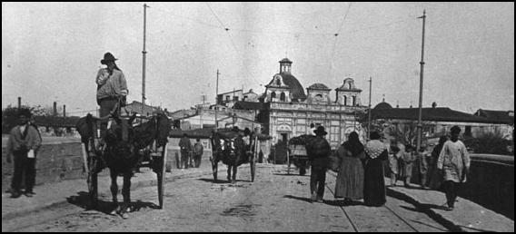 Puente de Serranos - Puente de Serranos. Foto antigua