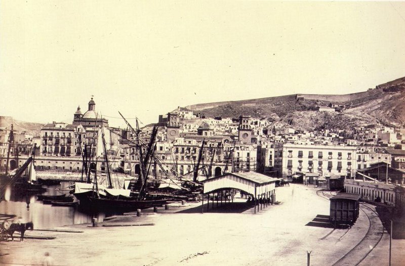 Puerto de Alicante - Puerto de Alicante. 1860