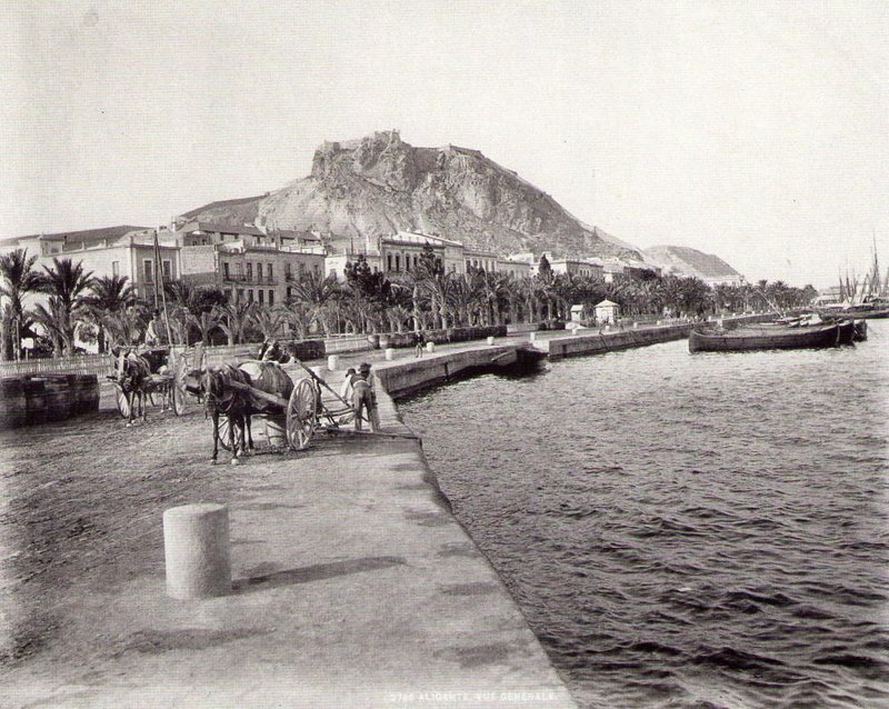Puerto de Alicante - Puerto de Alicante. 1888