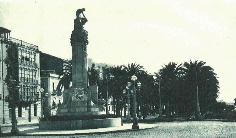Monumento a Canalejas - Monumento a Canalejas. Foto antigua