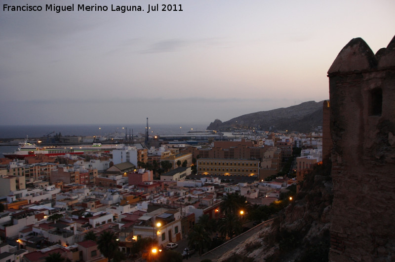 Alcazaba de Almera - Alcazaba de Almera. Vistas