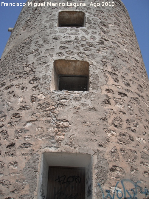 Torren Torre Garca - Torren Torre Garca. Huecos abiertos en la cara sur