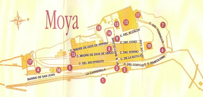 Moya - Moya. Plano