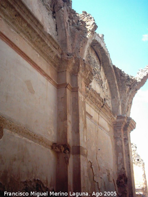 Iglesia de San Bartolom - Iglesia de San Bartolom. Pared interior