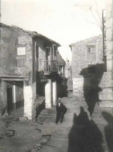 Calle Bajada de San Bartolom - Calle Bajada de San Bartolom. Foto antigua