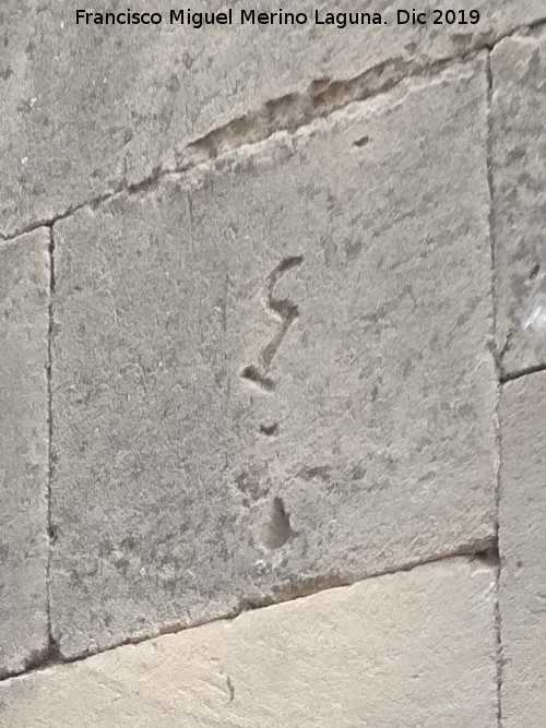 Marcas de cantero - Marcas de cantero. Palacio de Francisco de los Cobos - beda