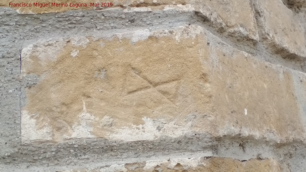 Marcas de cantero - Marcas de cantero. Torre Octogonal - beda