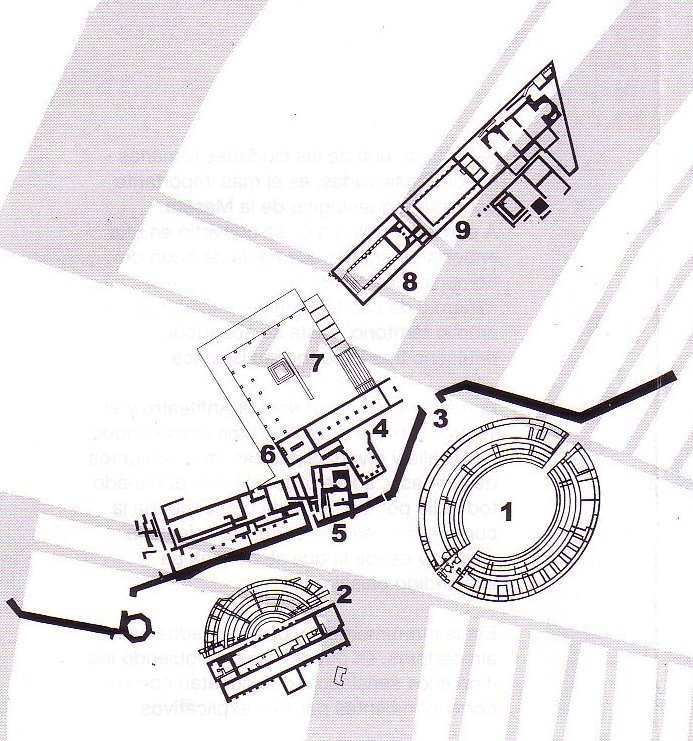 Segbriga - Segbriga. Plano