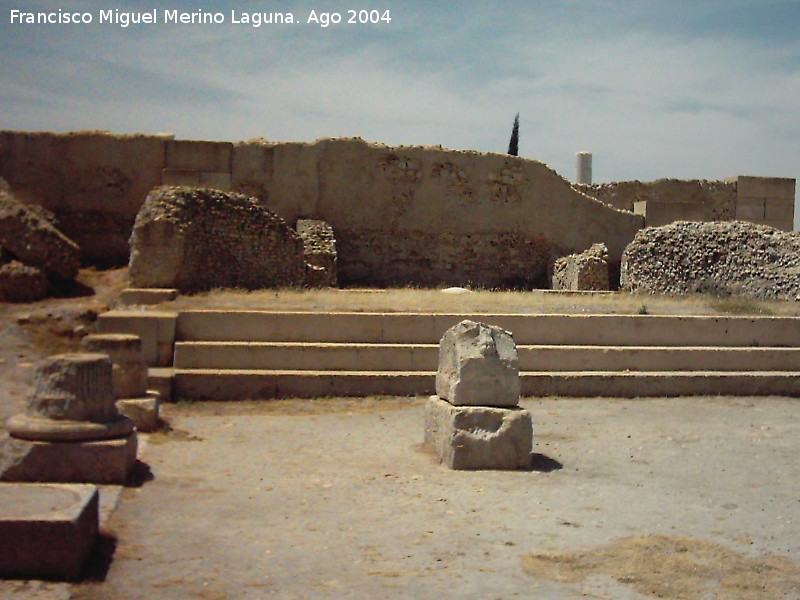 Segbriga. Templo Imperial - Segbriga. Templo Imperial. 