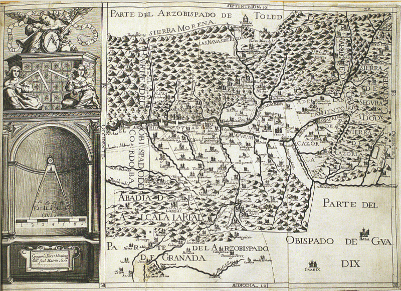 Provincia de Jan - Provincia de Jan. Mapa 1563