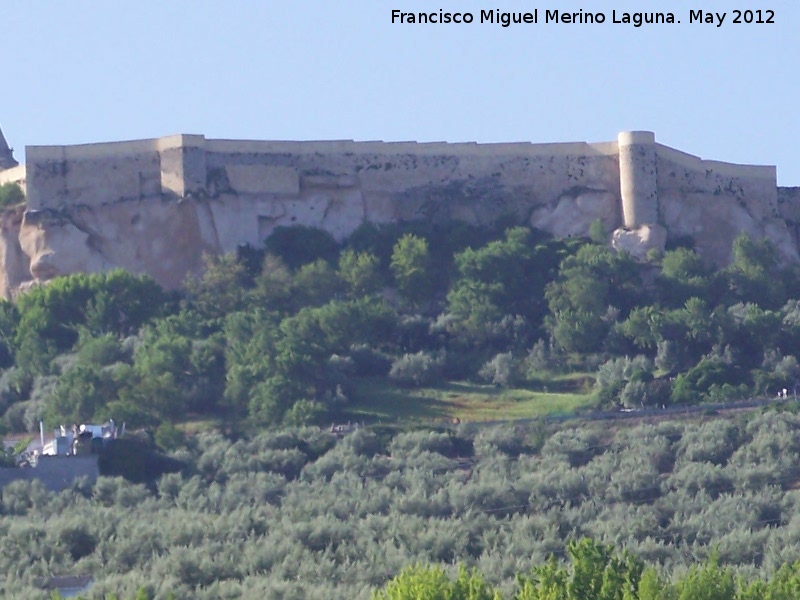 La Mota. Murallas - La Mota. Murallas. Muralla norte