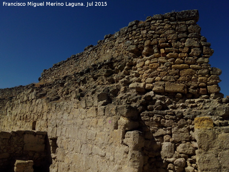 La Mota. Murallas - La Mota. Murallas. Muralla del Bahondillo