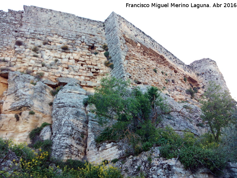 La Mota. Murallas - La Mota. Murallas. Lienzo y Torren Oeste VI