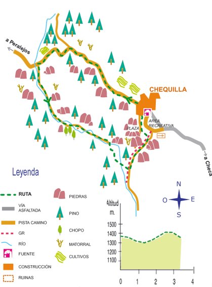 Las Quebradas - Las Quebradas. Ruta de Las Piedras Rojas