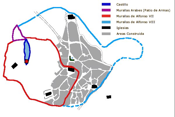 Historia de Atienza - Historia de Atienza. Murallas