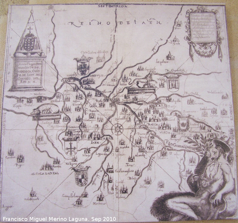 Historia de Alcal la Real - Historia de Alcal la Real. Mapa de Jan
