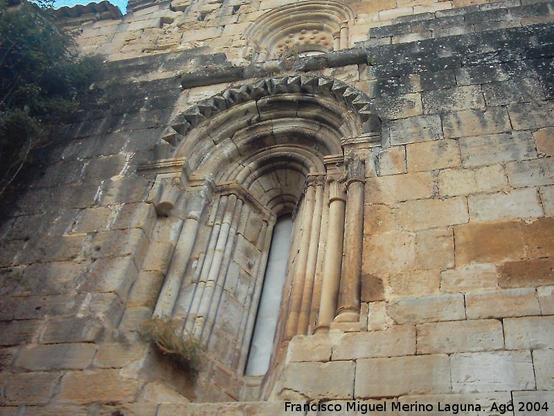 Monasterio de Benafuente del Sistal - Monasterio de Benafuente del Sistal. Ventana