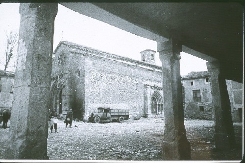 Iglesia de San Felipe - Iglesia de San Felipe. Foto antigua. Guerra Civil