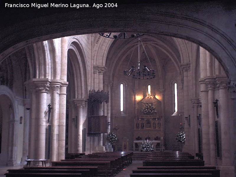 Iglesia de Santa Mara de la Pea - Iglesia de Santa Mara de la Pea. Interior