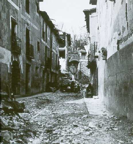 Puerta de la Cadena - Puerta de la Cadena. Foto antigua. Guerra Civil