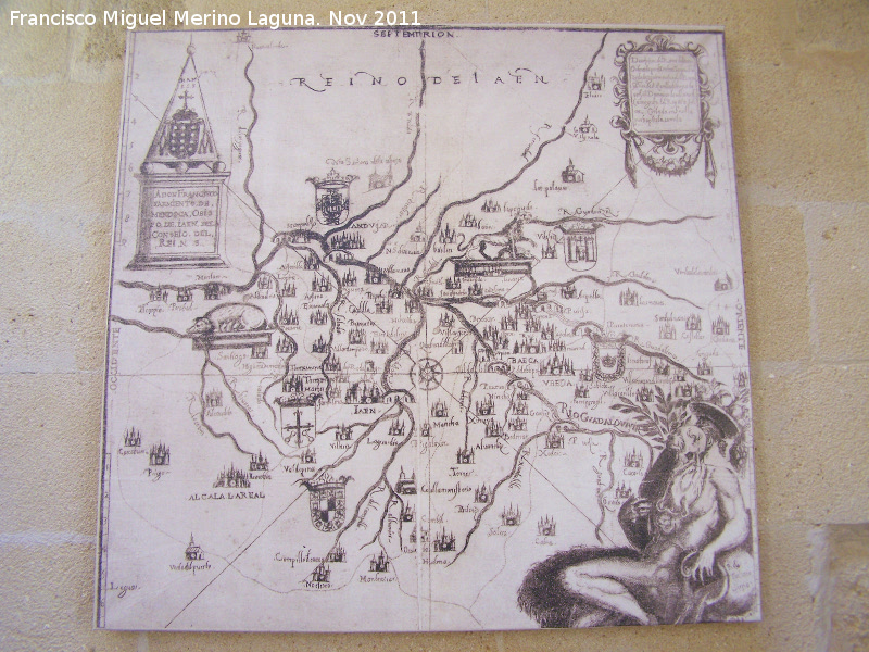 La Mota. Casas del Cabildo - La Mota. Casas del Cabildo. Mapa del siglo XVI