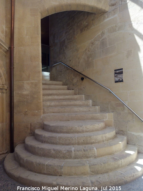 La Mota. Casas del Cabildo - La Mota. Casas del Cabildo. Escaleras