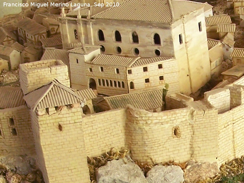 La Mota. Casas del Cabildo - La Mota. Casas del Cabildo. Maqueta