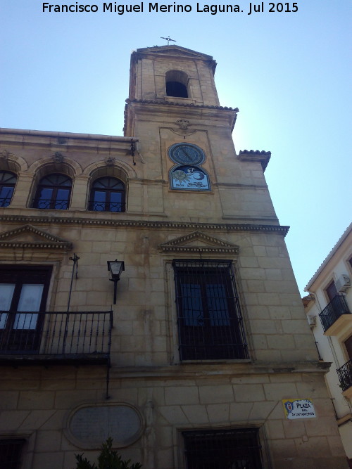 Ayuntamiento de Alcal la Real - Ayuntamiento de Alcal la Real. Torre campanario