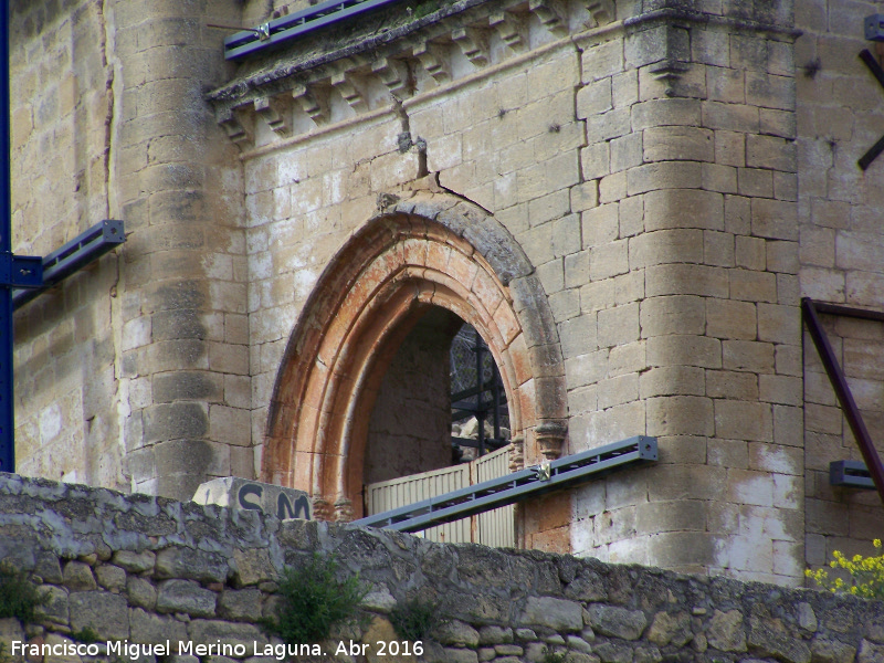 La Mota. Iglesia de Santo Domingo de Silos - La Mota. Iglesia de Santo Domingo de Silos. Portada