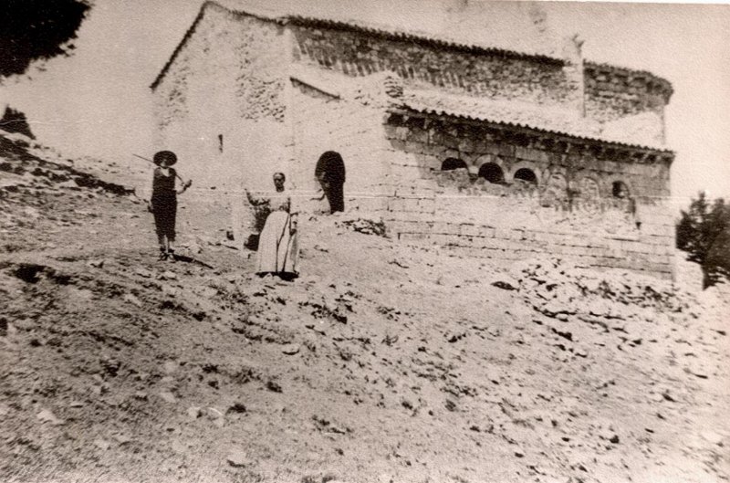 Ermita de Santa Catalina - Ermita de Santa Catalina. Foto antigua