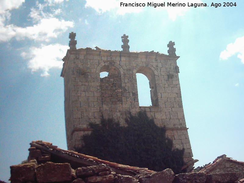 Iglesia de Labros - Iglesia de Labros. Campanario