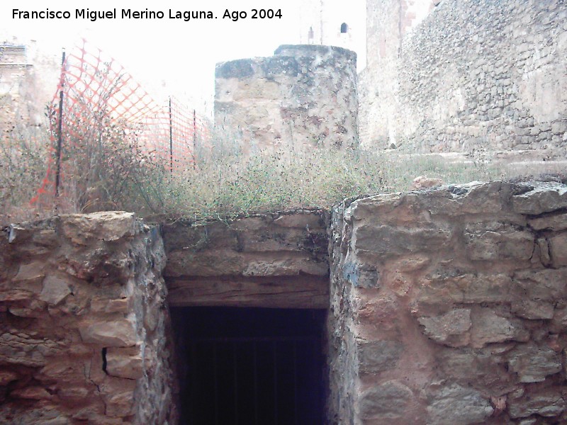 Castillo de Molina de Aragón - Castillo de Molina de Aragón. Aljibe