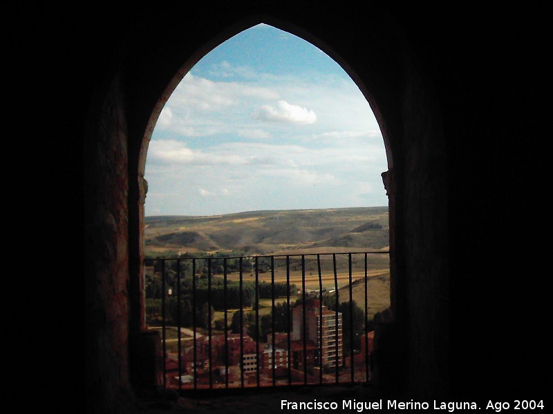 Castillo de Molina de Aragón - Castillo de Molina de Aragón. Balcón