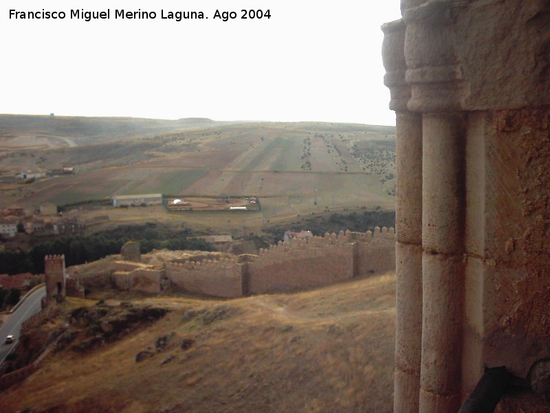 Castillo de Molina de Aragn - Castillo de Molina de Aragn. Murallas del recinto exterior