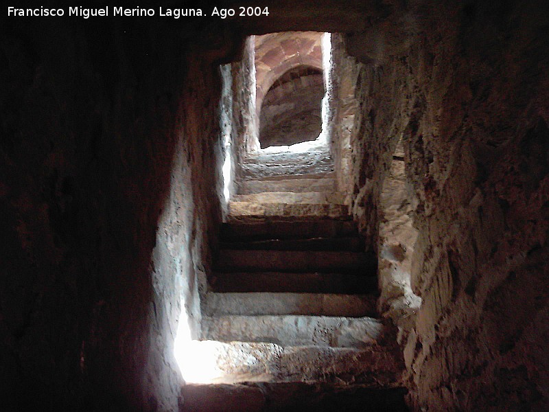 Castillo de Molina de Aragn - Castillo de Molina de Aragn. Escaleras