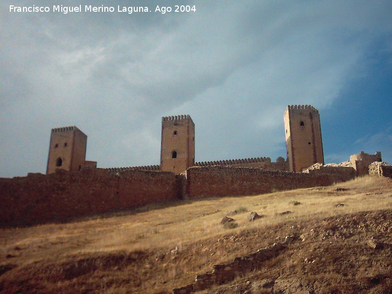 Castillo de Molina de Aragn - Castillo de Molina de Aragn. Torre Veladores, Torre de las Armas y Torre de Doa Blanca