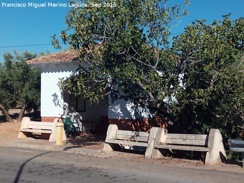 Aldea Las Grajeras - Aldea Las Grajeras. Parada de autobs