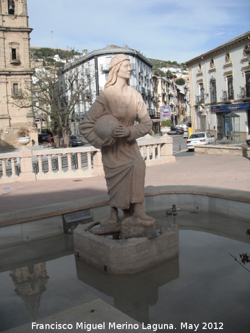 Pilar de la Mora - Pilar de la Mora. Estatua