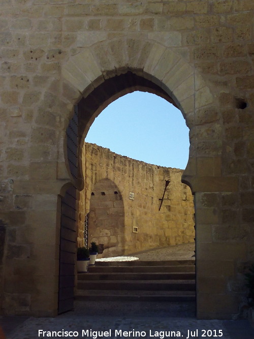 La Mota. Puerta de la Imagen - La Mota. Puerta de la Imagen. Extramuros