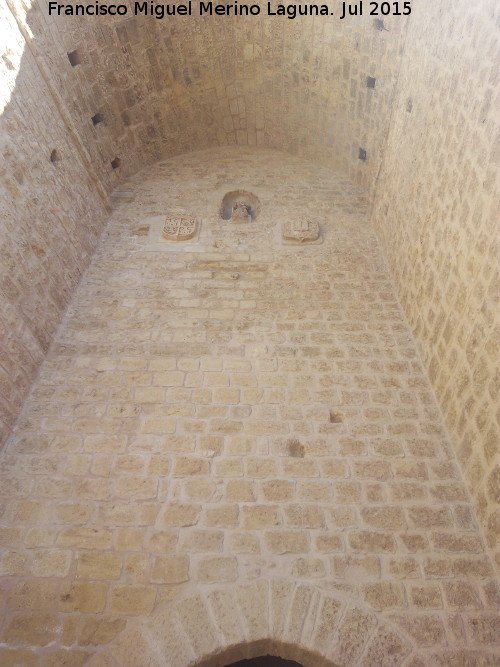 La Mota. Puerta de la Imagen - La Mota. Puerta de la Imagen. Interior