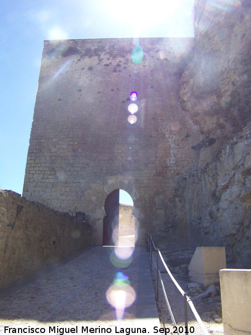 La Mota. Puerta de la Imagen - La Mota. Puerta de la Imagen. Extramuros