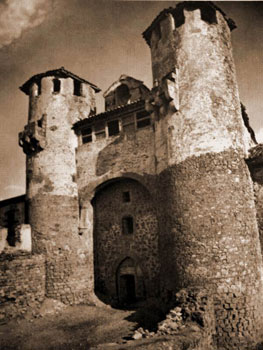 Castillo de Sigenza - Castillo de Sigenza. Foto antigua